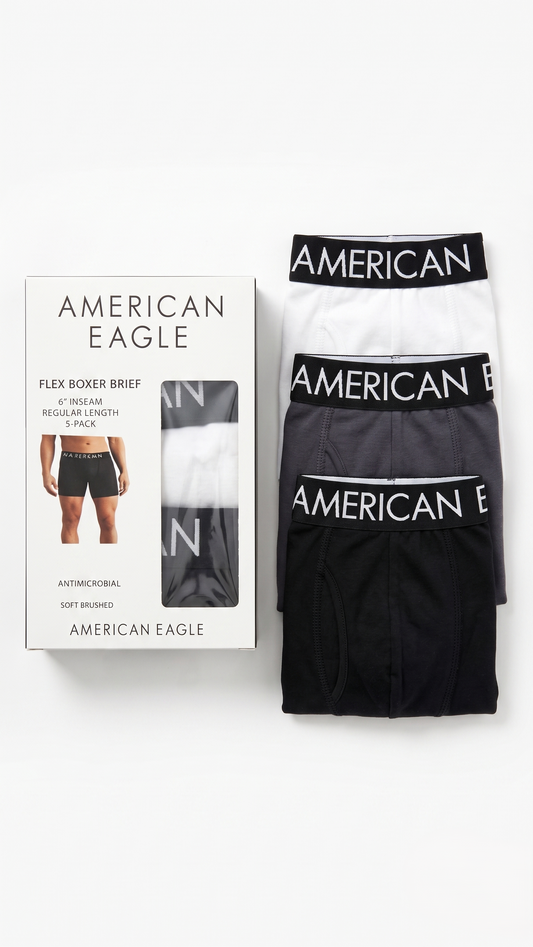 AMERICAN EAGLE BOXERS *3 mix / S