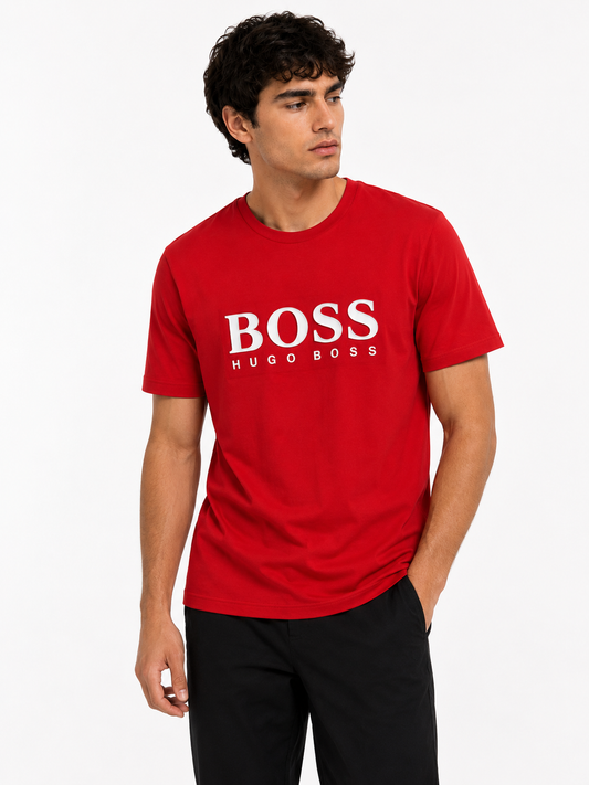 BOSS T-SHIRT RED 01 red / L