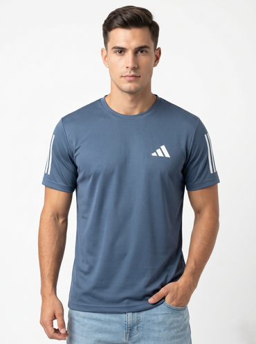 ADIDAS T-SHIRT 01 dusty blue / S