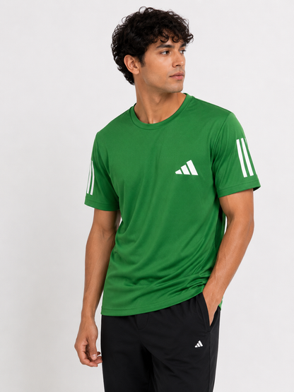 ADIDAS T-SHIRT 01 green / S