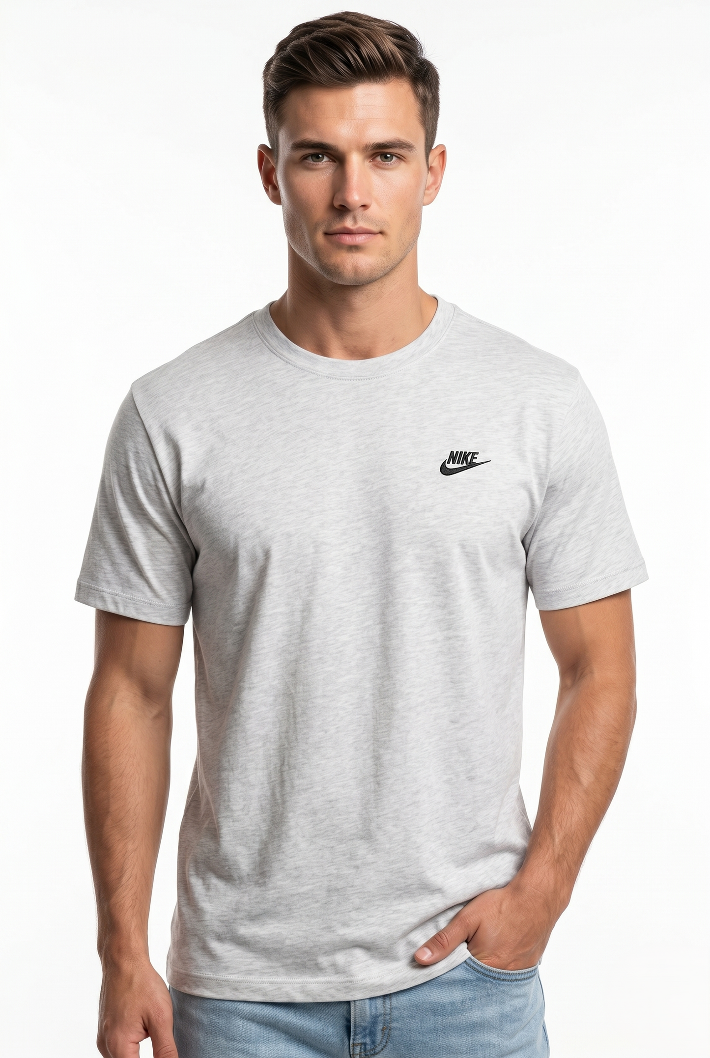 NIKE T-SHIRT 02 grey / S