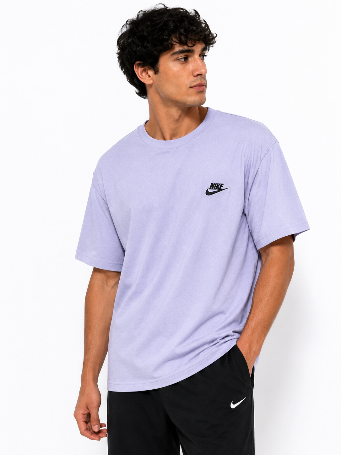 NIKE T-SHIRT BLUE 02 blue / S