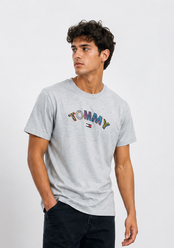 TOMMY T-SHIRT GREY 01 grey / S