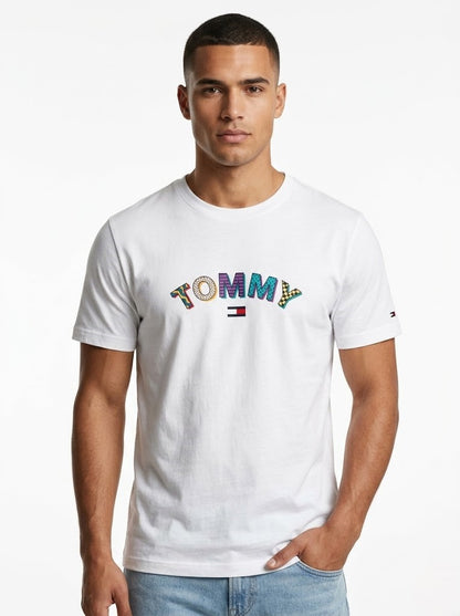 TOMMY T-SHIRT 01 white / S