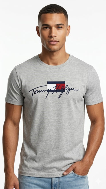 TOMMY T-SHIRT 02 grey / S
