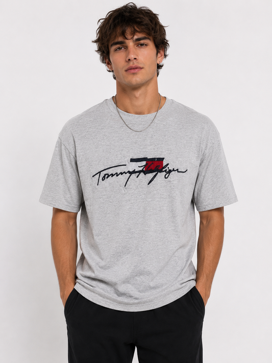 TOMMY T-SHIRT GREY 02 grey / S