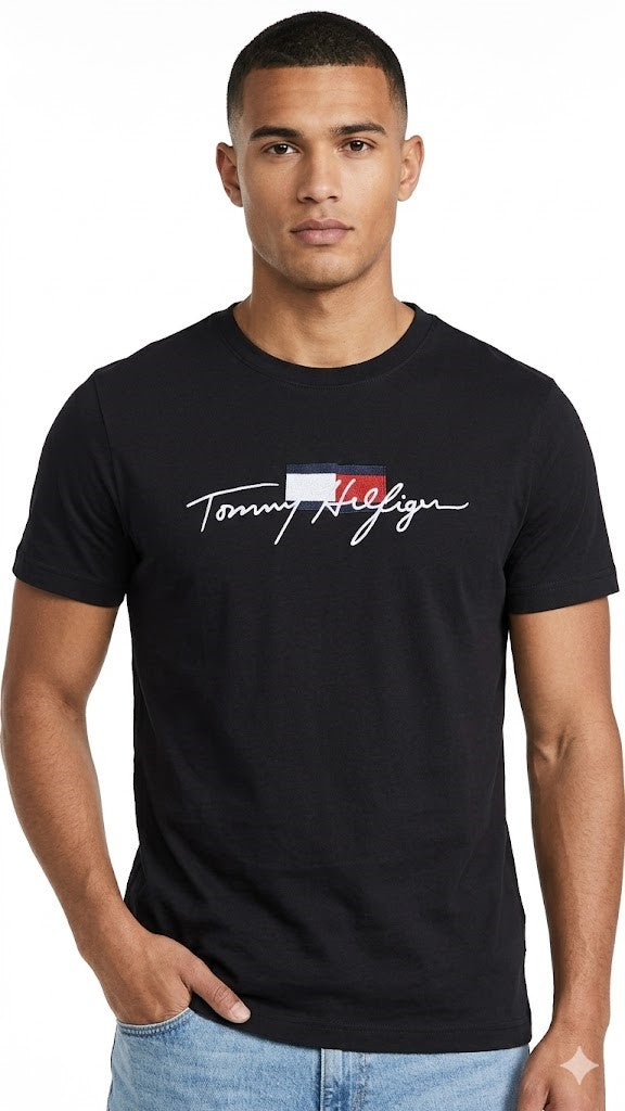 TOMMY T-SHIRT 02 black / S