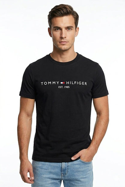 TOMMY T-SHIRT 03 black / S