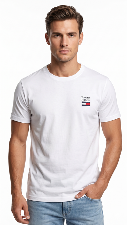 TOMMY T-SHIRT 04 white / S