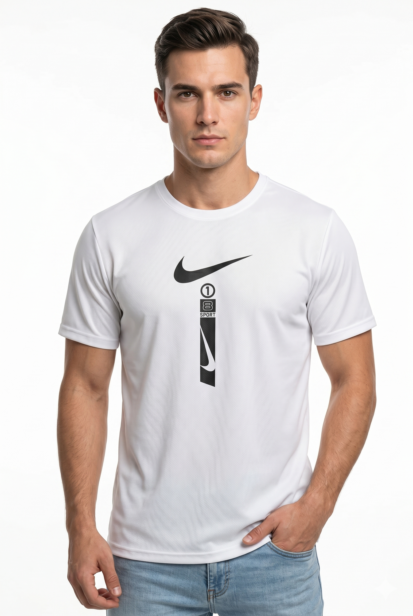 NIKE T-SHIRT 03 white / S
