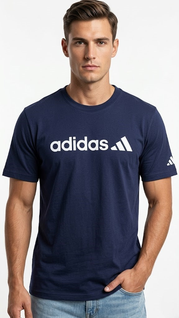 ADIDAS T-SHIRT 02 navy / M