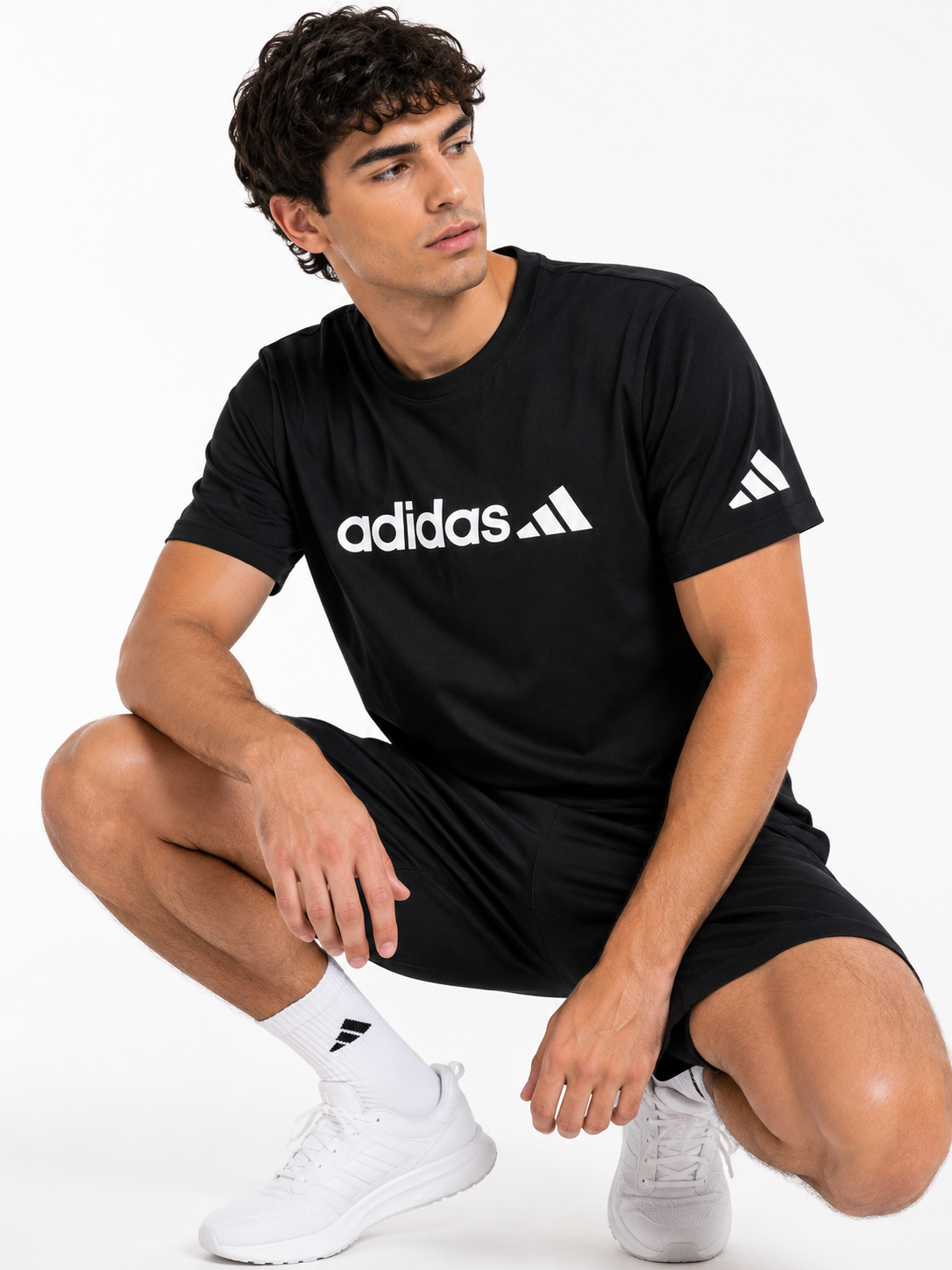 ADIDAS T-SHIRT 02 black / M