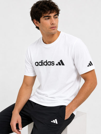 ADIDAS T-SHIRT 02 white / M