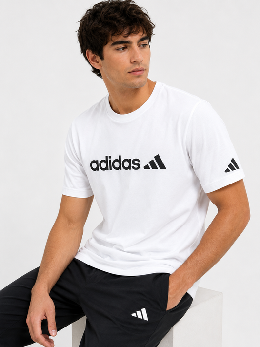 ADIDAS T-SHIRT 02 white / M