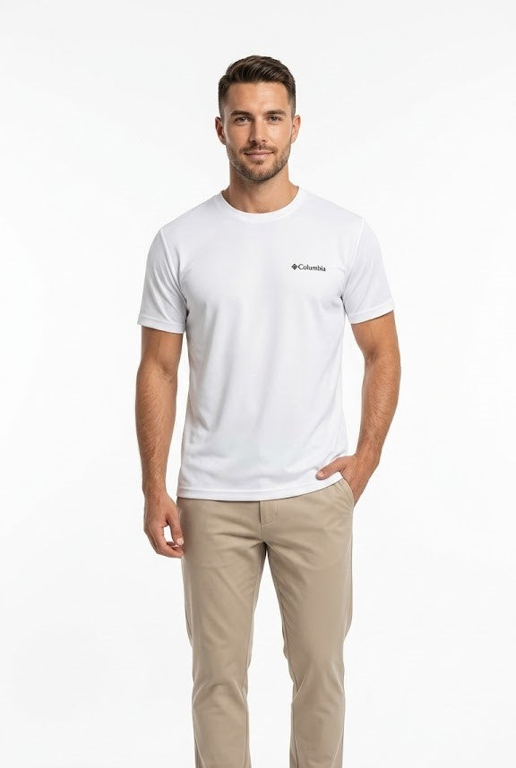 COLUMBIA T-SHIRT white / M