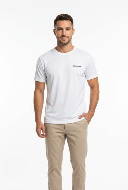 COLUMBIA T-SHIRT white / M