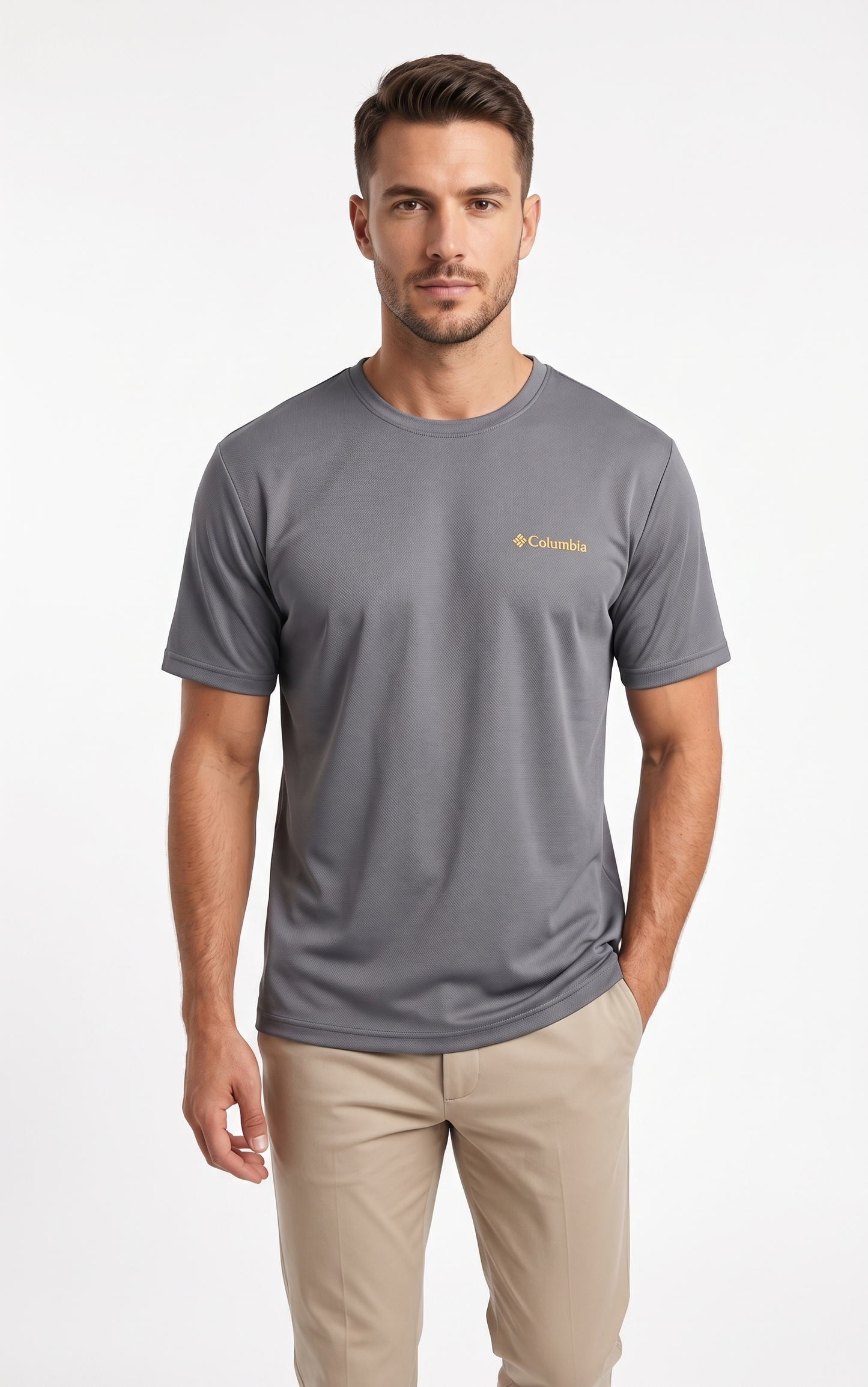 COLUMBIA T-SHIRT grey / M
