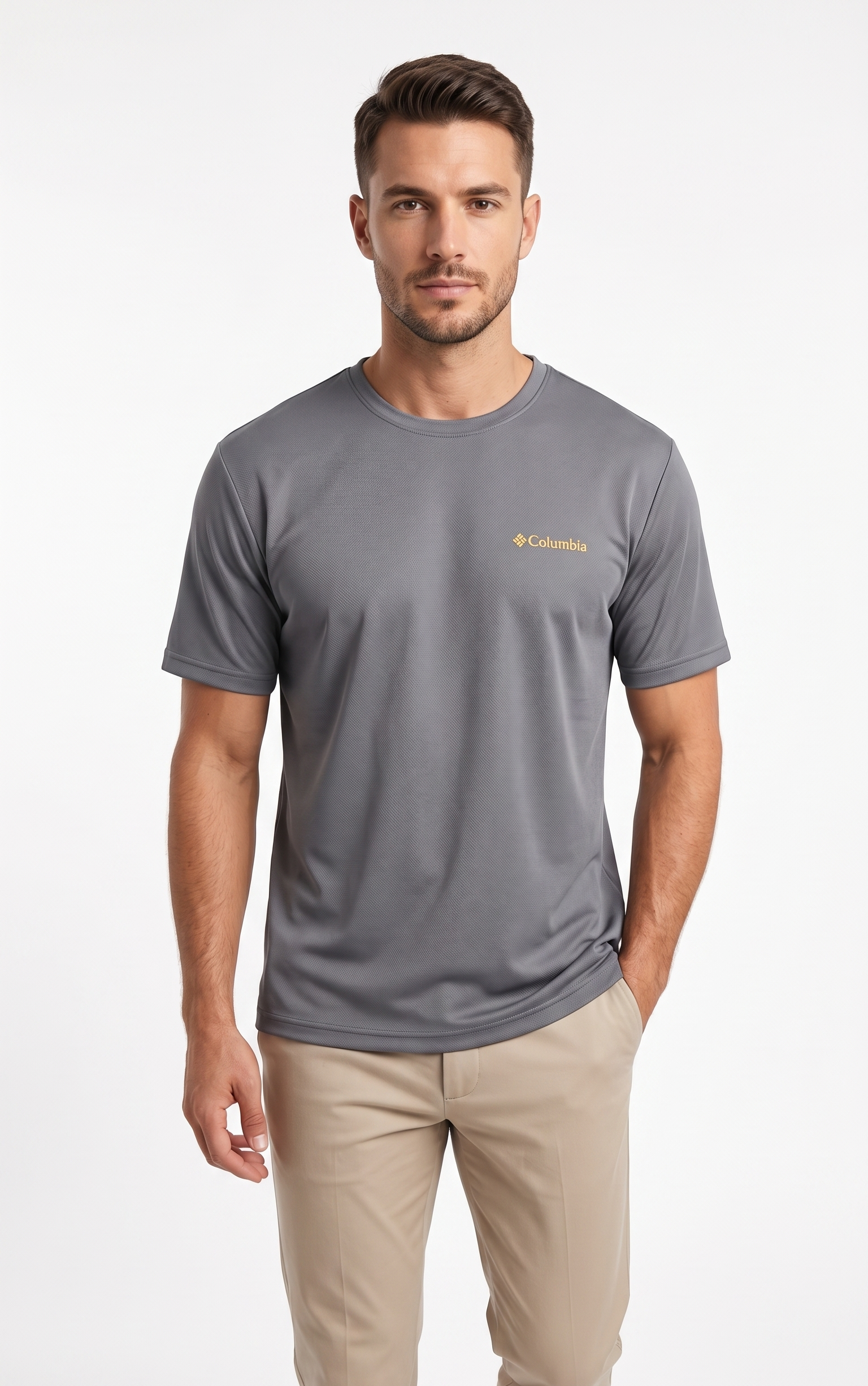 COLUMBIA T-SHIRT grey / M