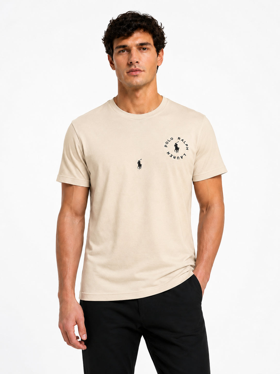 RALPHLAUREN T-SHIRT beige / S