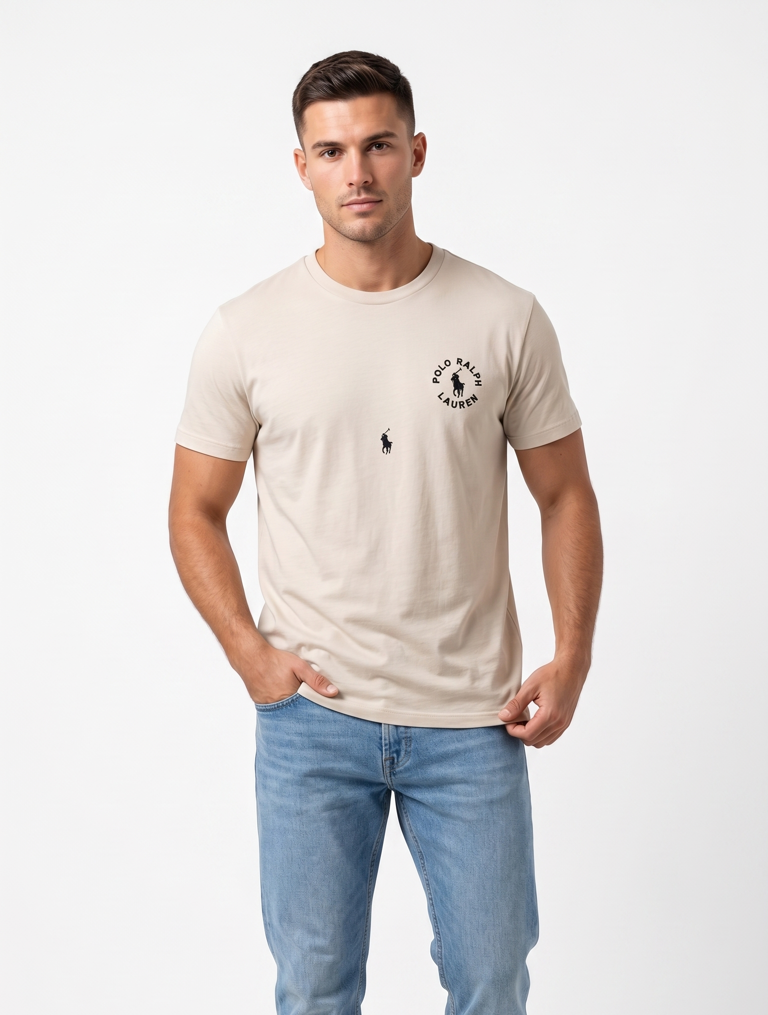 RALPHLAUREN T-SHIRT beige / S