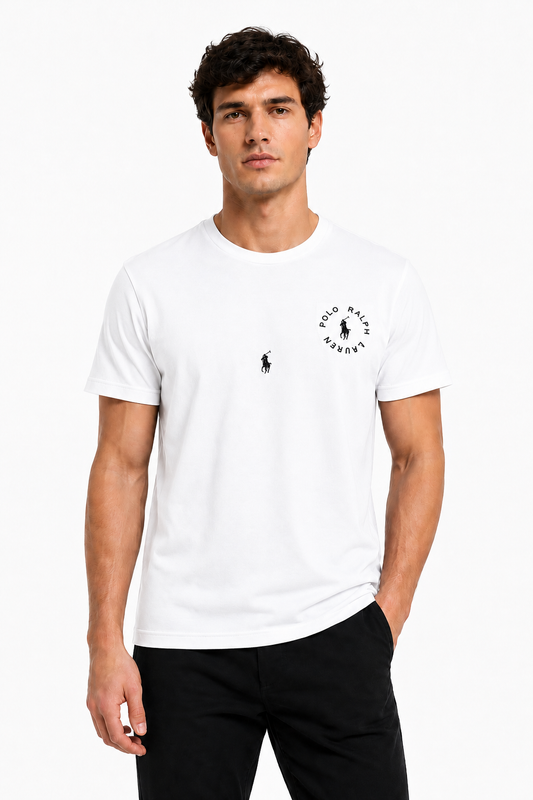 POLO T-SHIRT RALPH LAUREN T-SHIRT WHITE