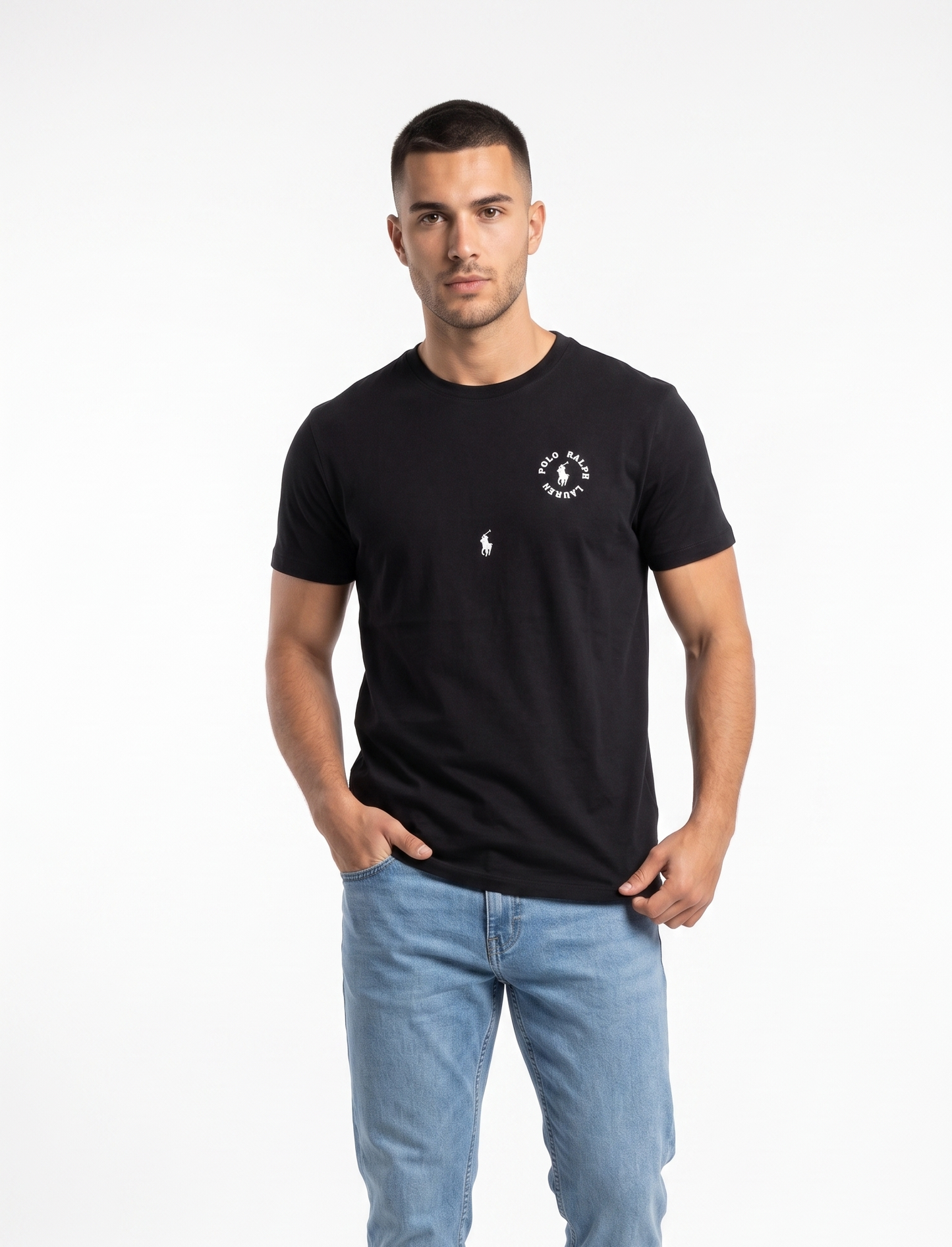 RALPHLAUREN T-SHIRT black / S