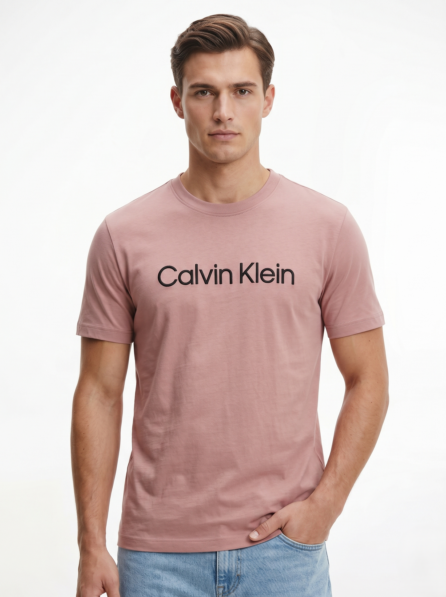 CALVIN KLEIN T-SHIRT pink / M