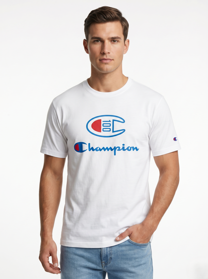 CHAMPION T-SHIRT white / M