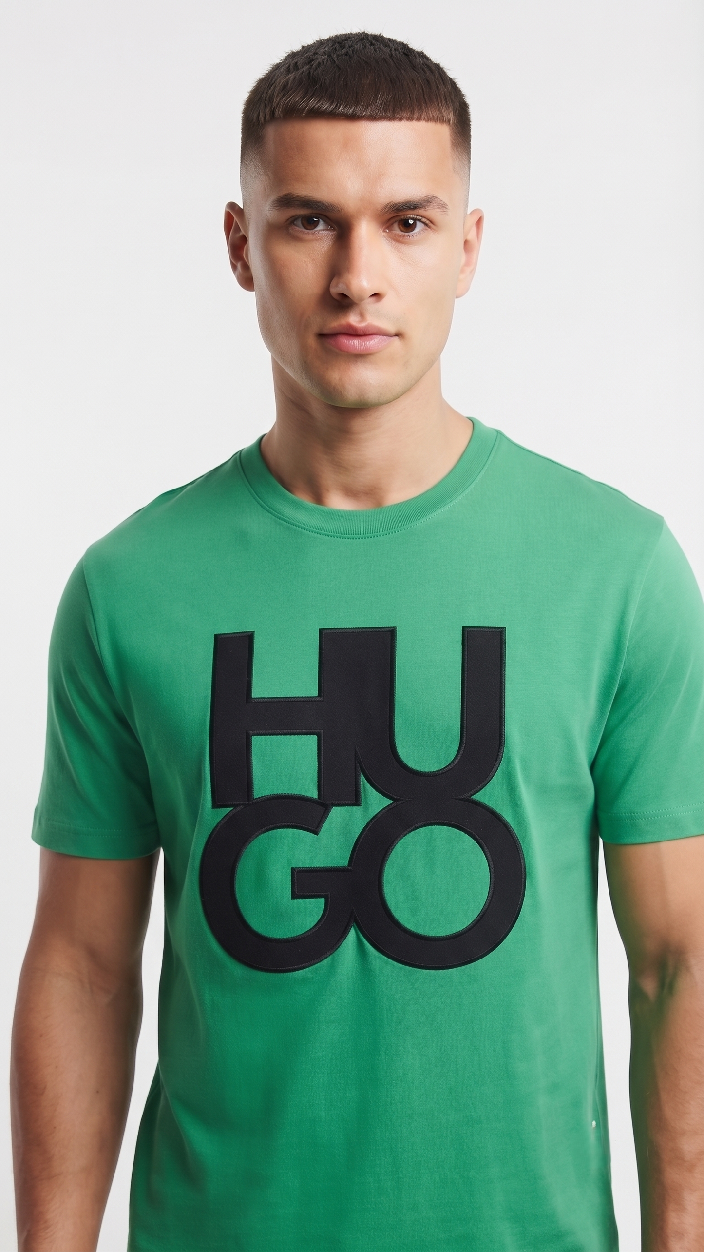 HUGO BOSS T-SHIRT GREEN green / S