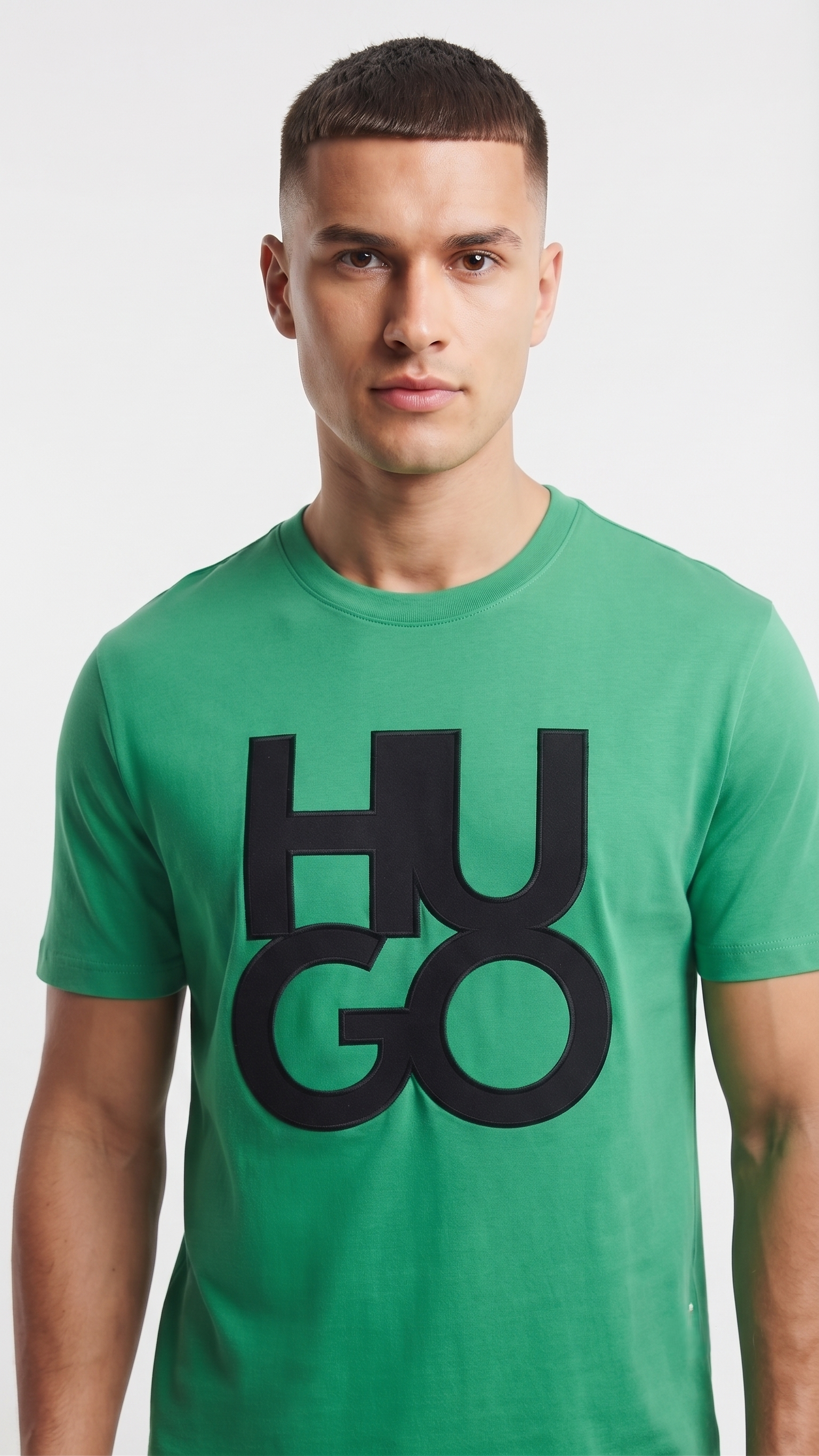 HUGO BOSS T-SHIRT GREEN green / S