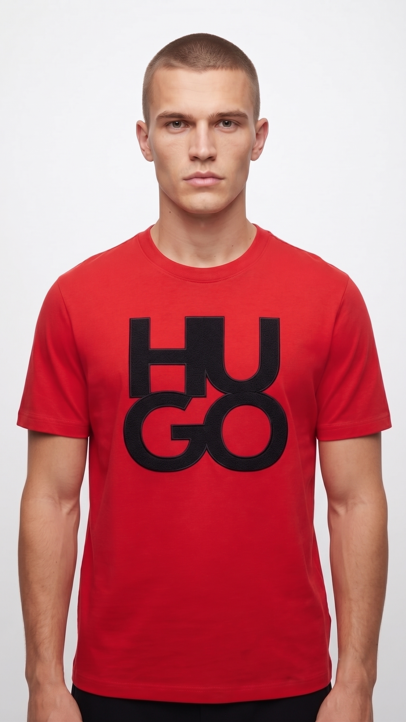 HUGO BOSS T-SHIRT RED red / M