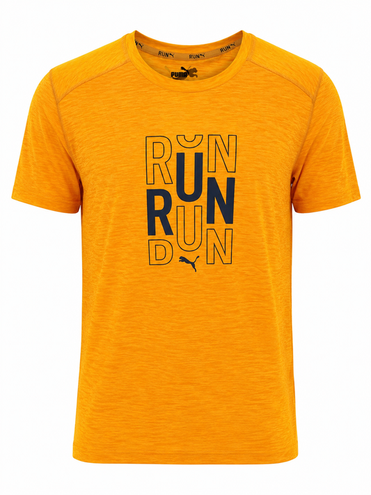PUMA T-SHIRT LIGHT ORANGE light orange / XL