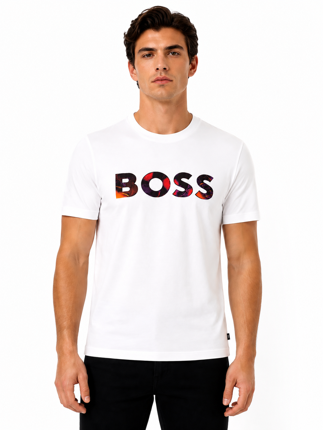 BOSS T-SHIRT WHITE white / M
