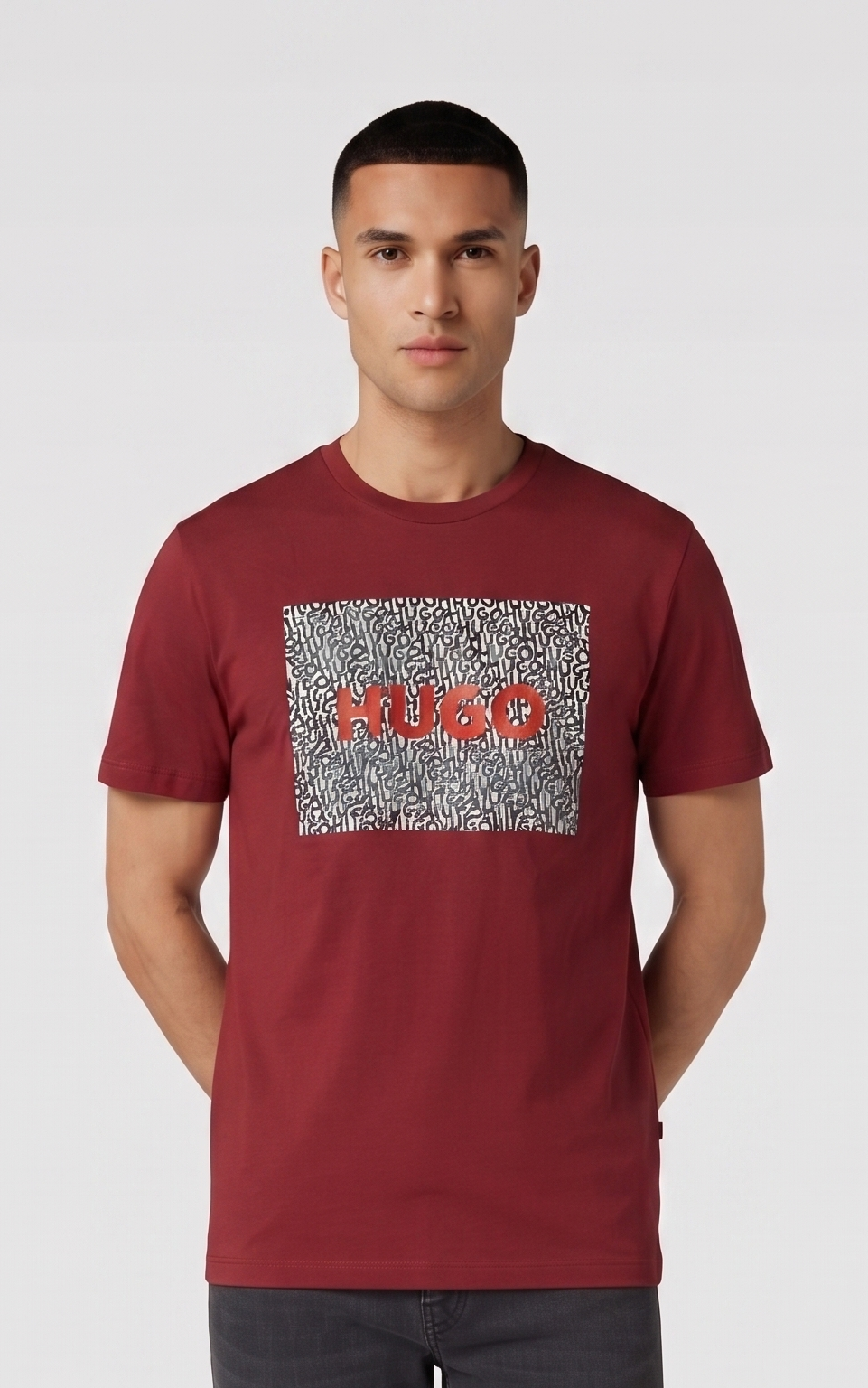 HUGO BOSS T-SHIRT RED red / M