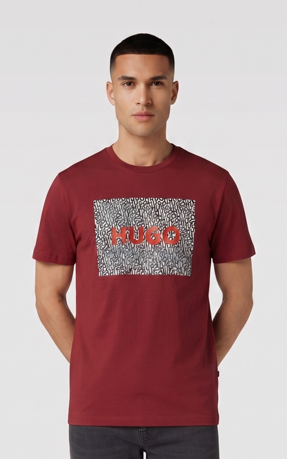 HUGO BOSS T-SHIRT RED red / M