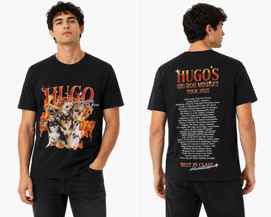 HUGO BOSS T-SHIRT BLACK black / S