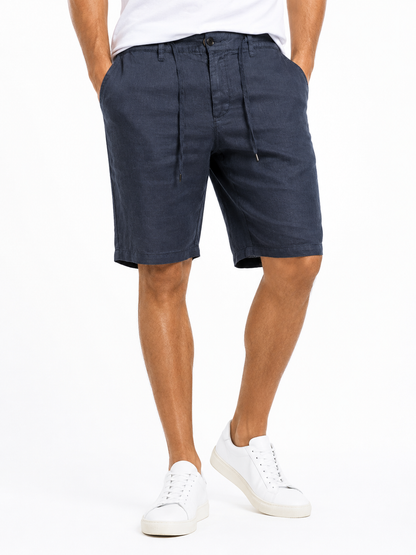 BOSS SHORT LINEN 1420 navy / 30