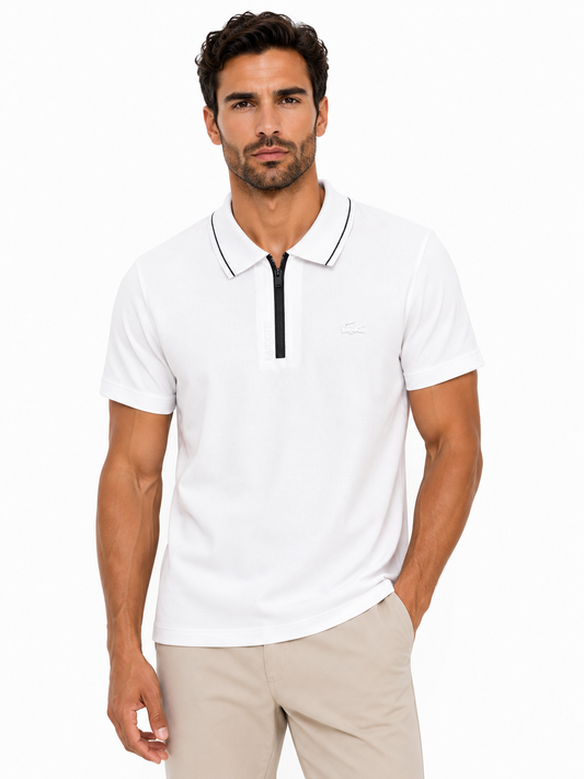 LACOSTE POLO 10057 white / L