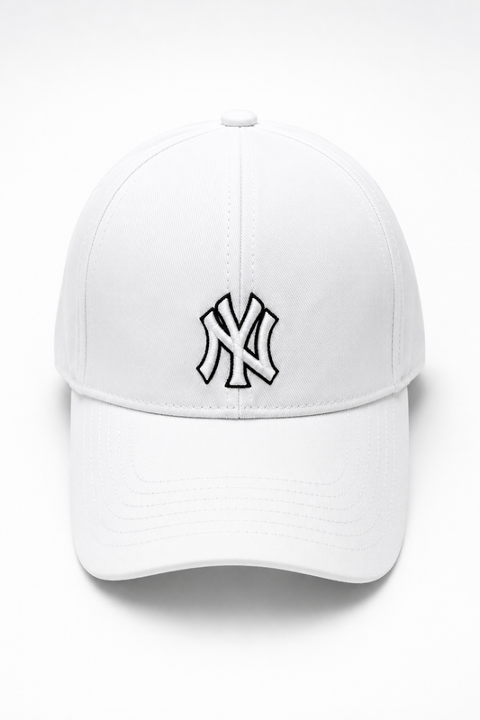 NY HAT WHITE white