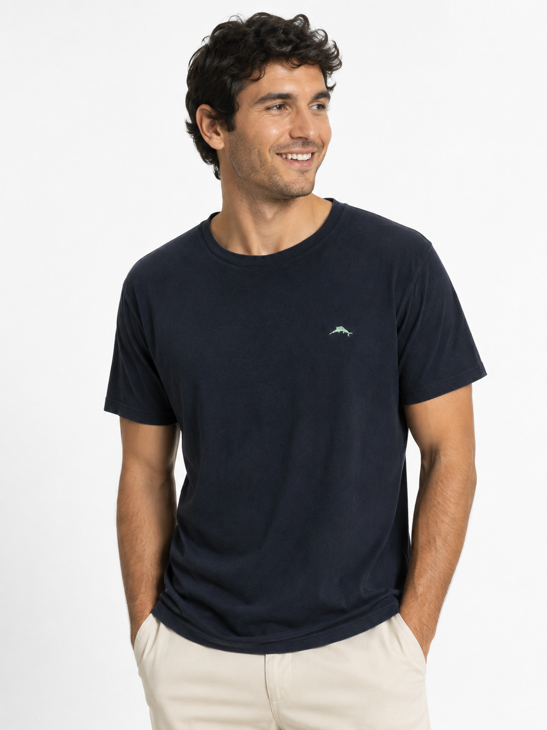 TOMMY BAHAMA T-SHIRT navy / XL