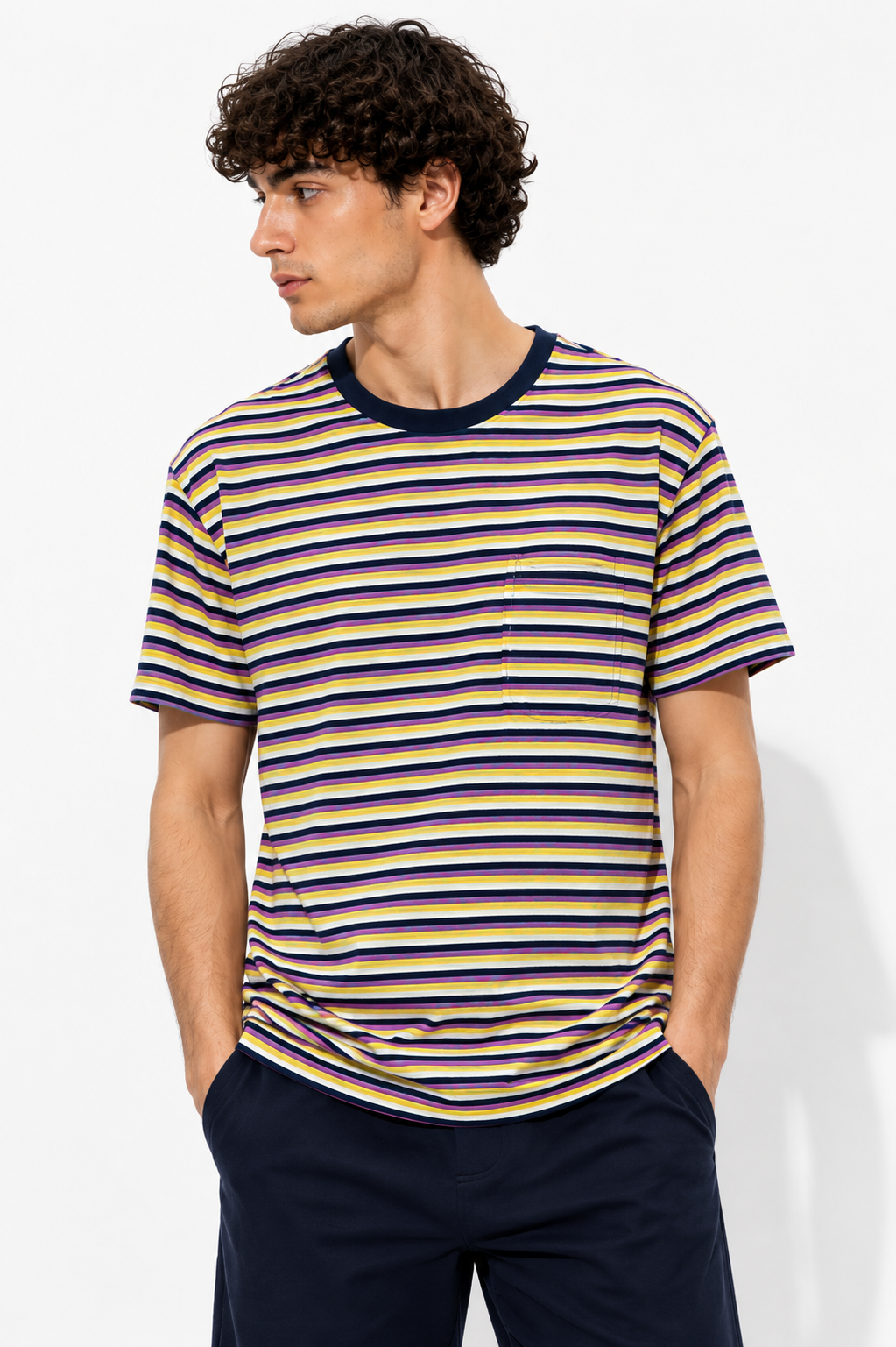 LEVIS T-SHIRT YELLOW&MULTI yellow&multi / S