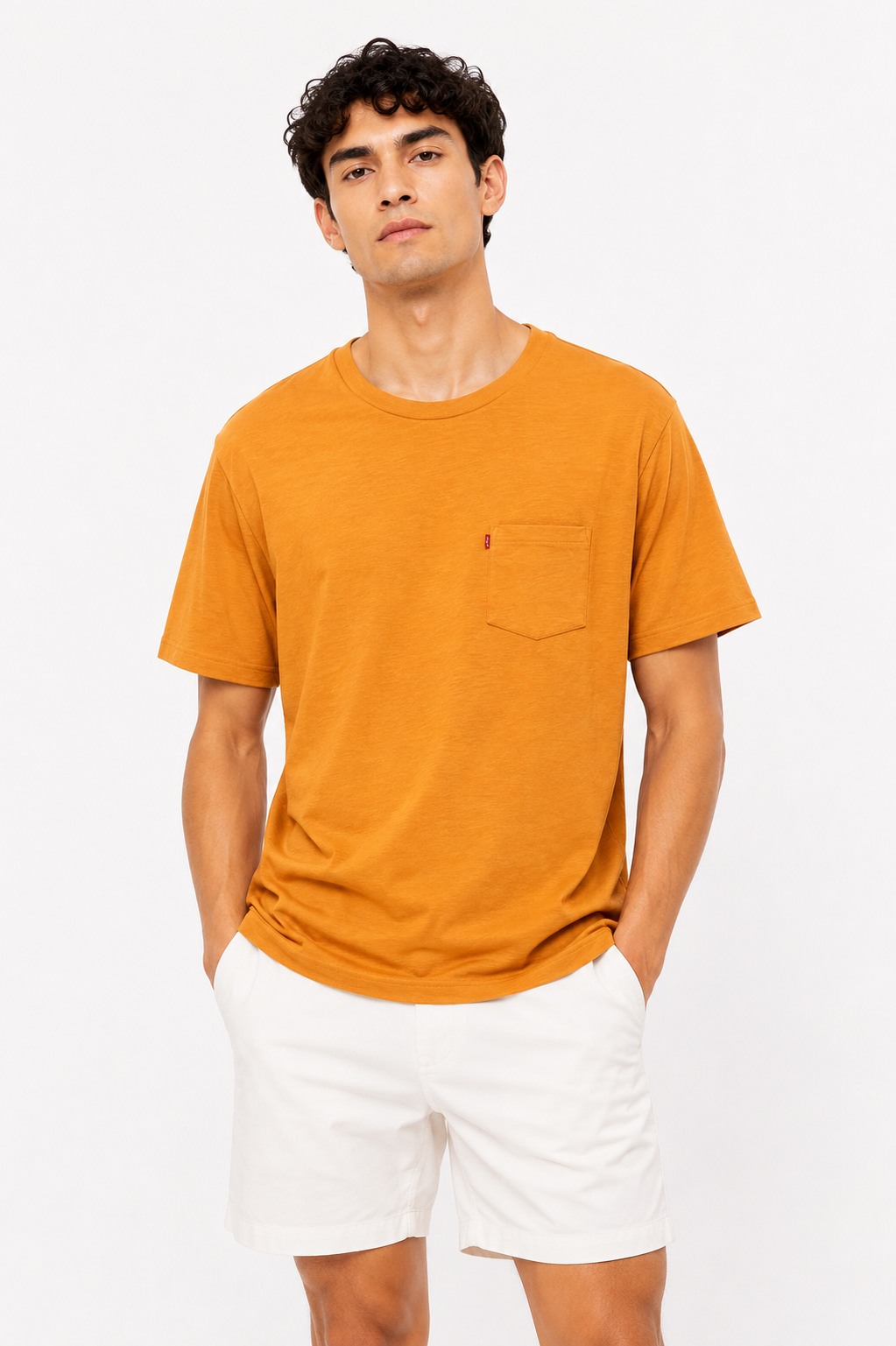 LEVIS T-SHIRT MUSTARD ORNG mustard orange / S