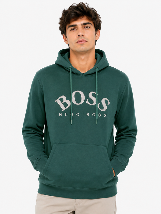 BOSS HOODIE HUGO HOODIE GREEN green / M