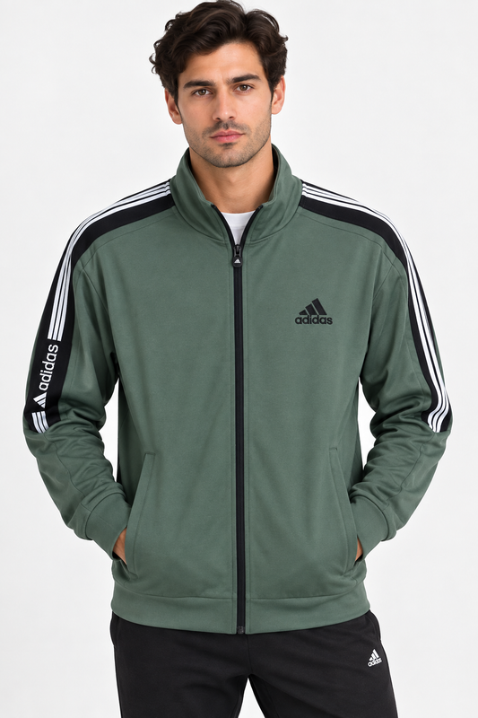 ADIDAS JACKET OLIVE olive green / L