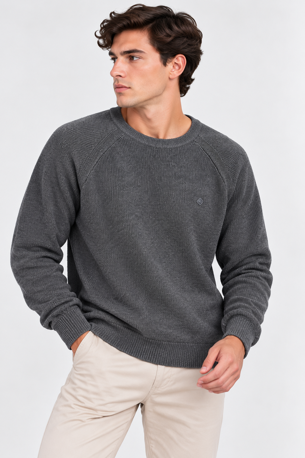 Gant Sweatshirt D.Grey 7107 Dark Grey Sweatshirt XXXXL / Dark Grey