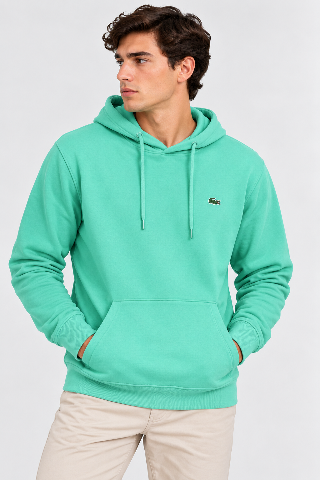 Lacoste Hoodie L.Green Light Green Hoodie M / Light Green