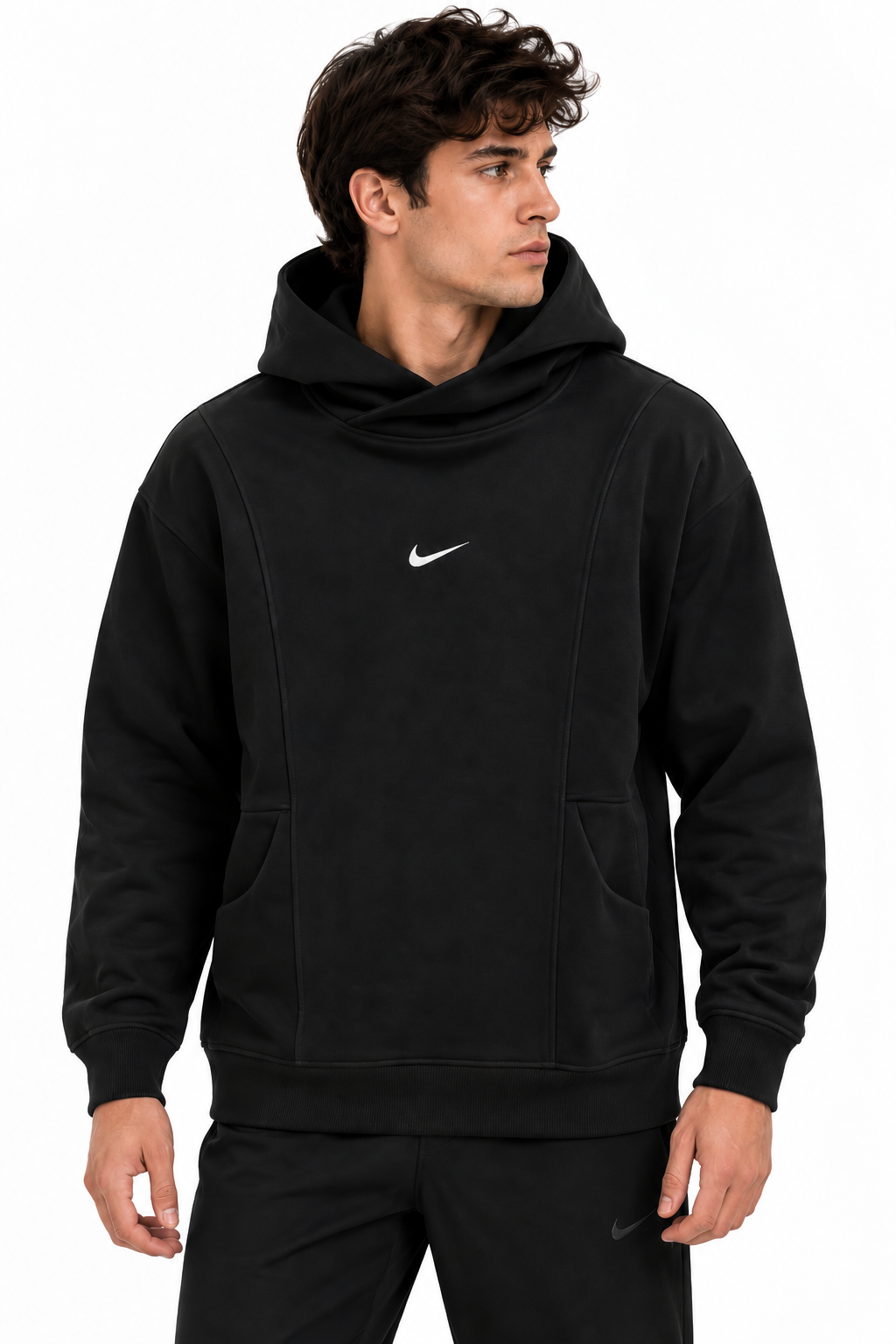 Nike Hoodie 109 Full Black Hoodie XXXL / Full Black