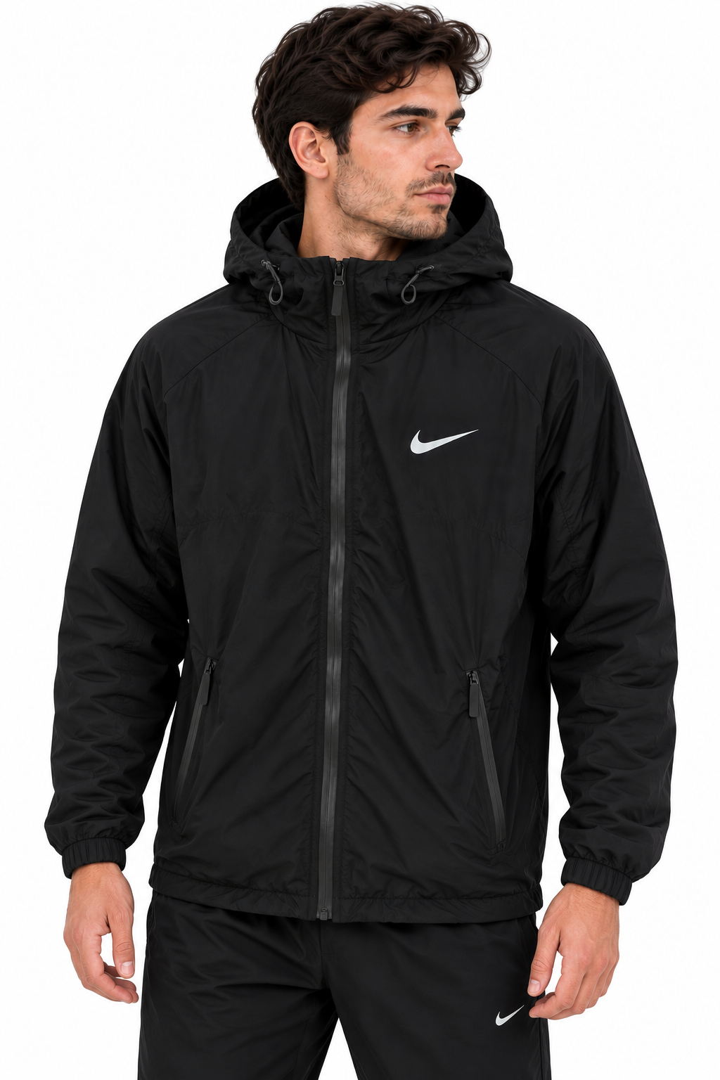 Nike Jacket L-2399 Black Jacket XXXXXL / Black