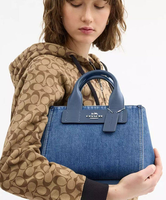 Coach Bag Blue Blue