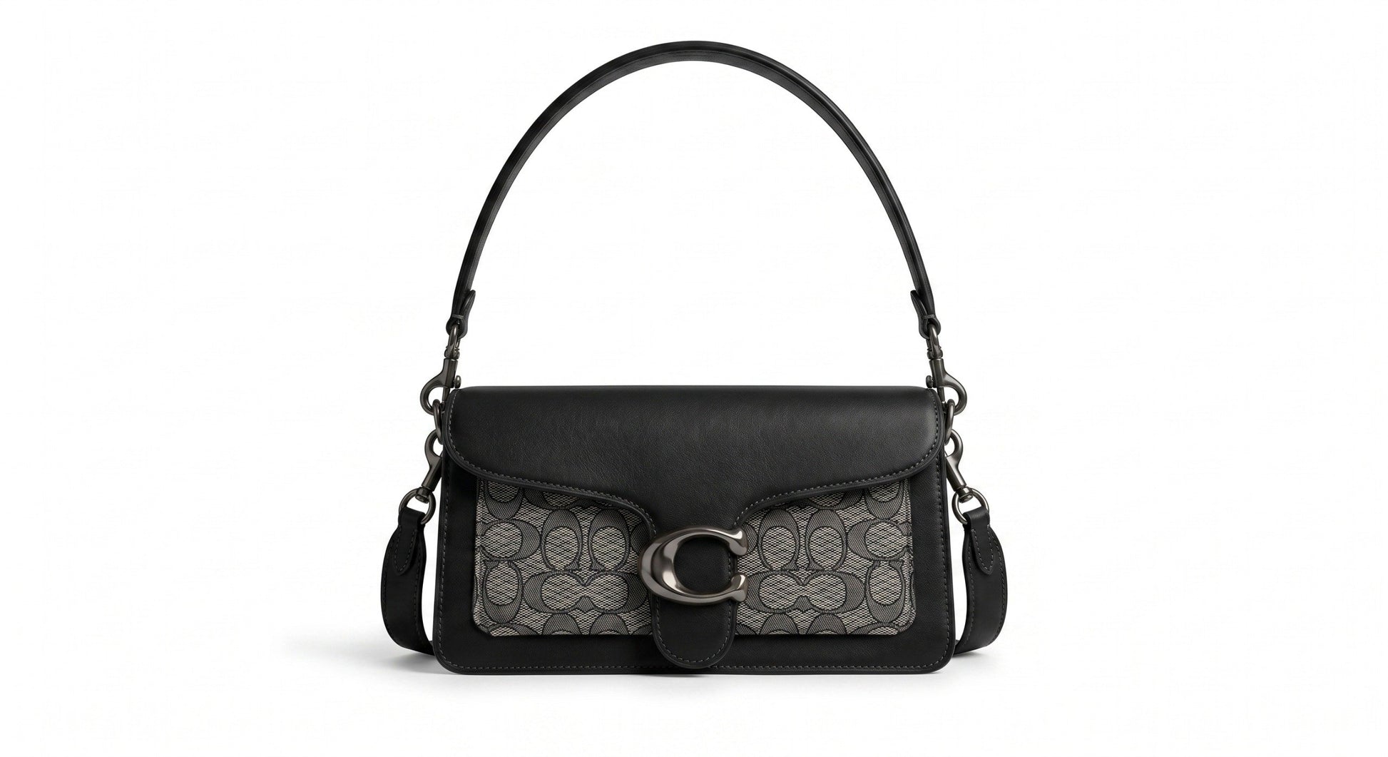 COACH BAG BLK&GRY 01 BLACK&GREY